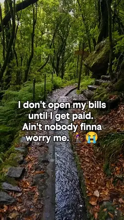 I don't open my bill