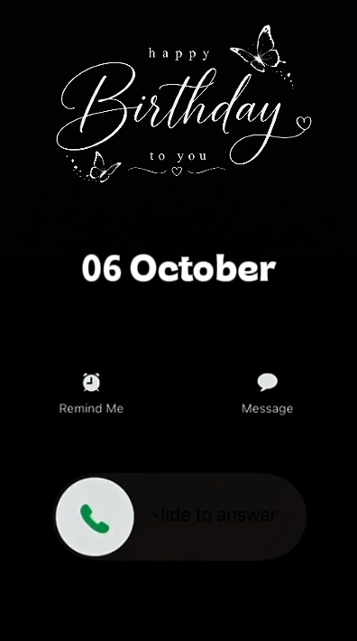 Birthday 06 October