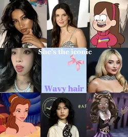 Wavy haired gurlss 