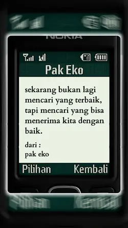 PESAN DARI PAK EKO