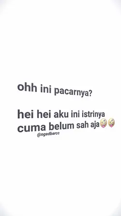 OHH INI PACARNYA?