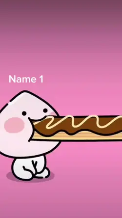 냠냠.. 친구 이름을 넣어보세요 !