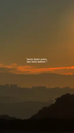 Farklı baktım