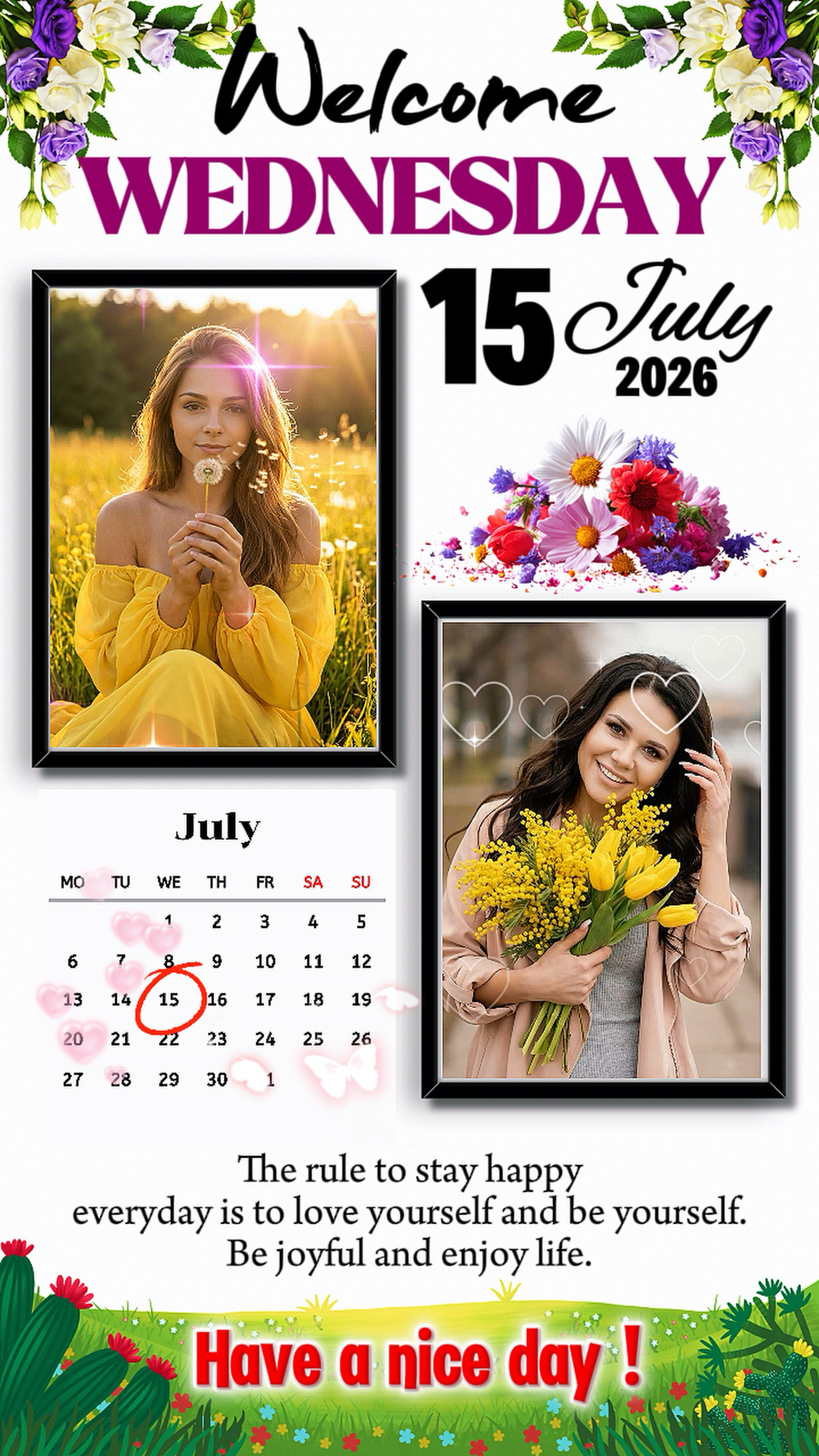 Miércoles 15 de julio