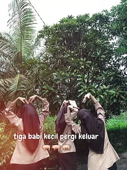 3 babi kecil pergi 