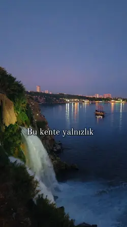 bu kente yalnızlık
