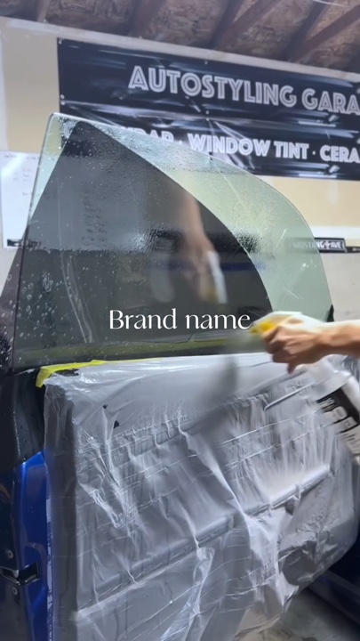 tinting car