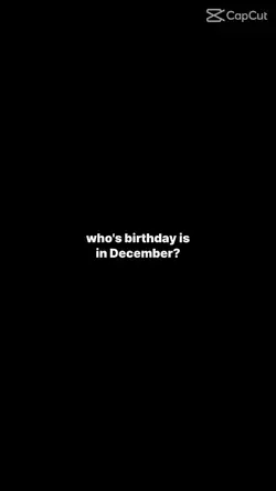 December Birthday