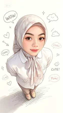 Cartoon sketch Ai