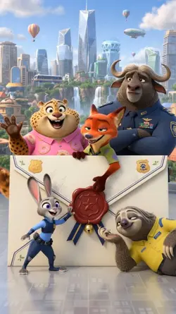 Convite Zootopia