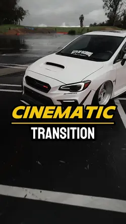 Cinematic transition