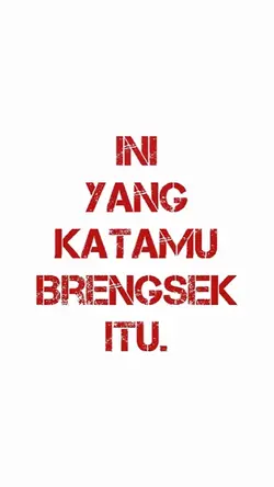 ini yang katamu