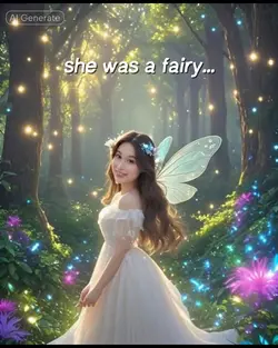 she was a fairy...
