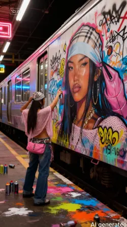 Subway painting