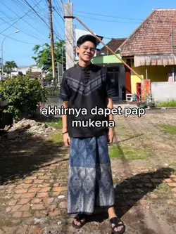 dapet pap mukena 