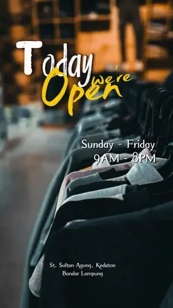 today open