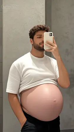  Ai Pregnant man