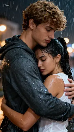 Rain photoshoot 