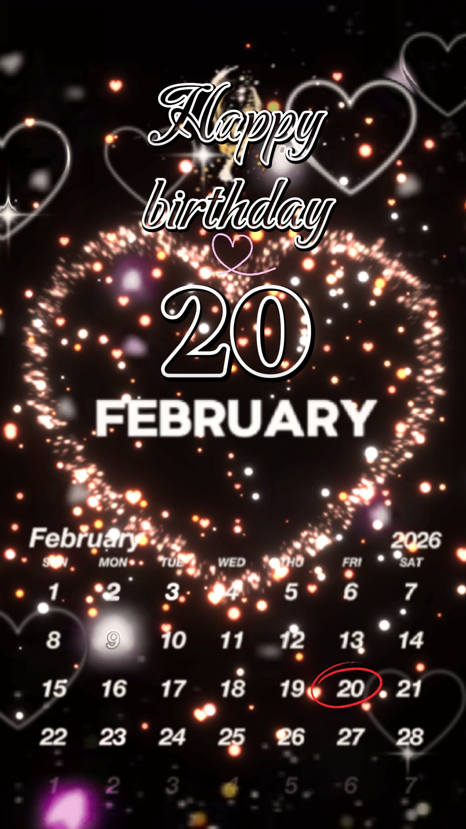 HBD 20 FÉVRIER