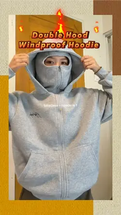 Double Hood Hoodie