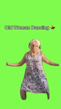 Old Woman Dancing 💃 