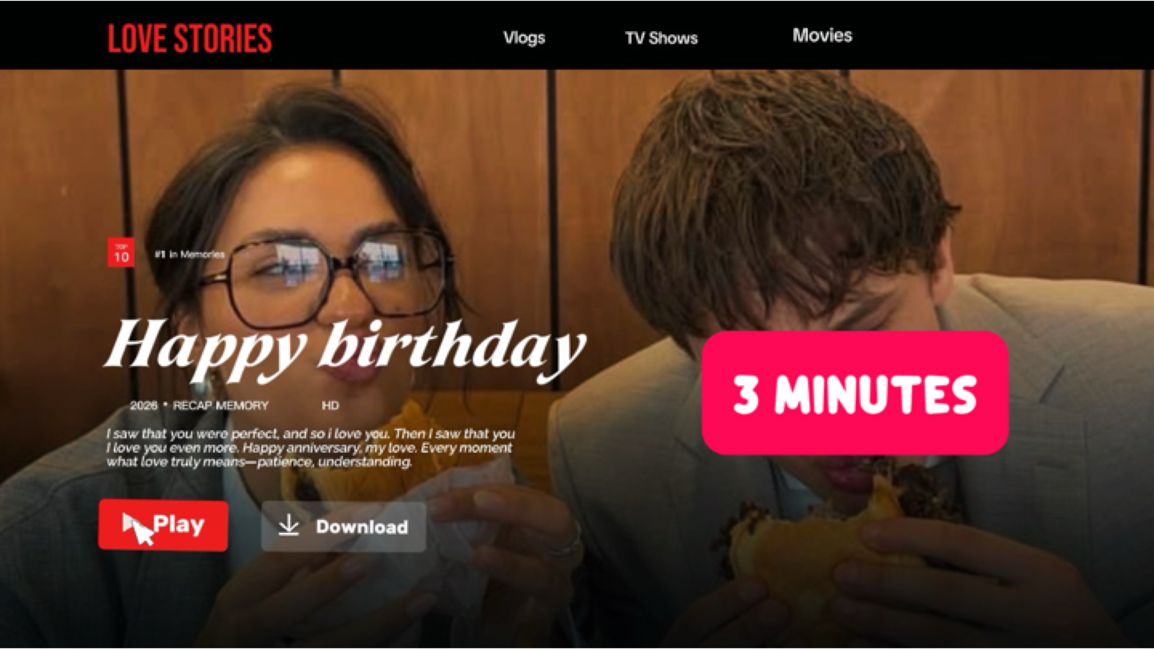 NETFLIX | 3 MINUTES