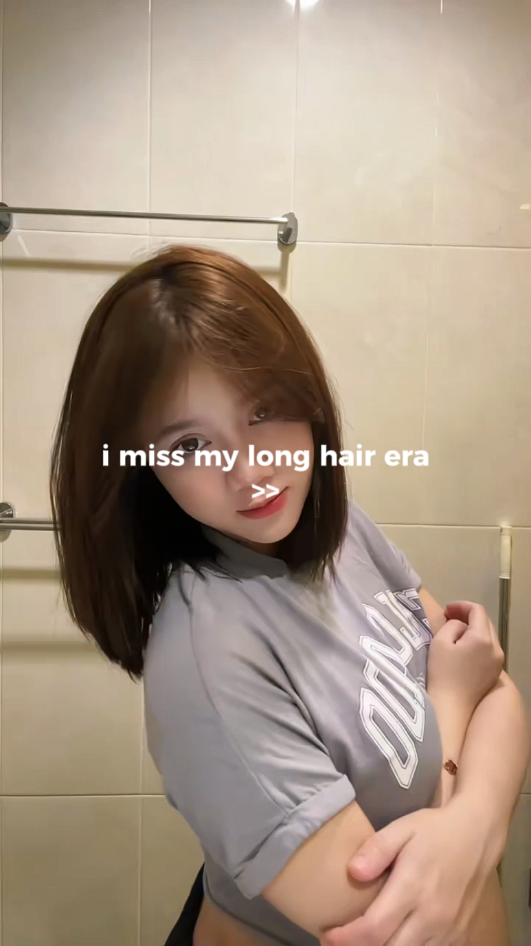 i miss my long hair 