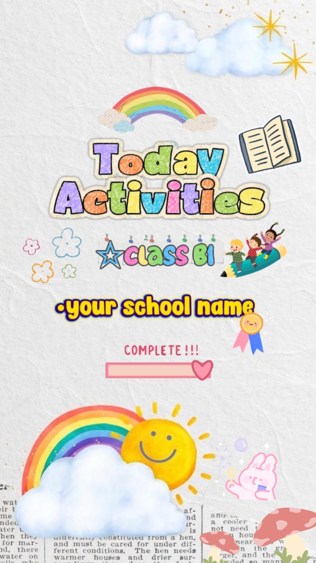 Actividades de hoy 