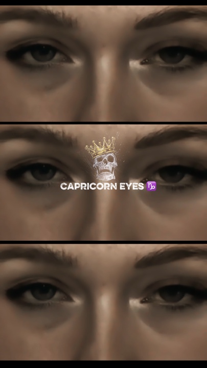 Ojos de Capricornio ♑️
