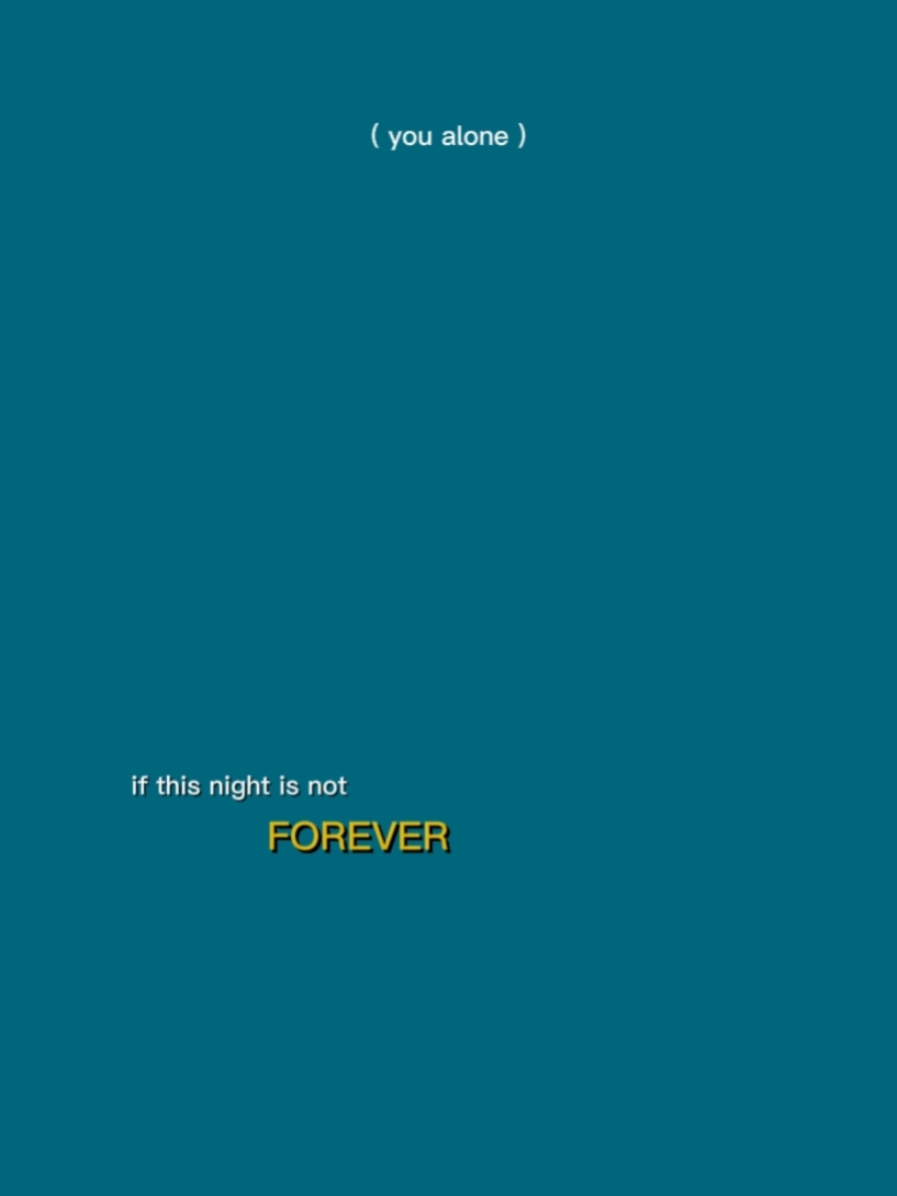 forever, together