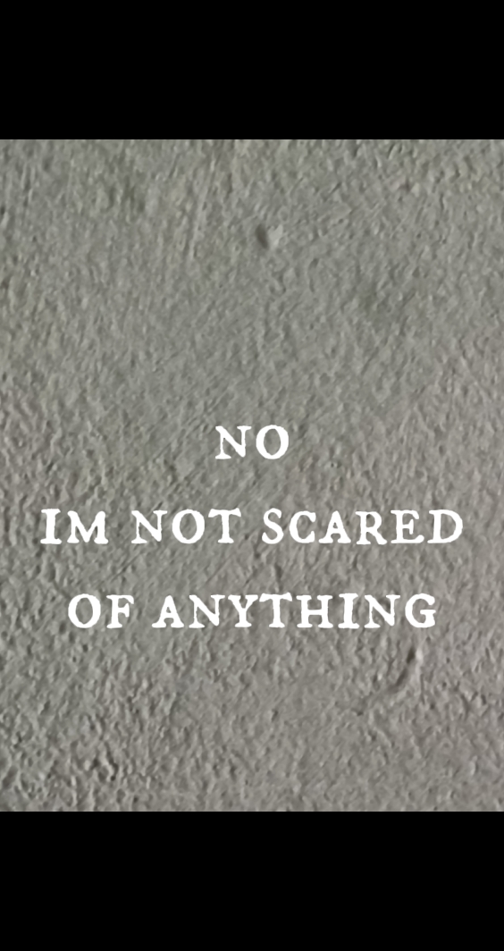 im not scared