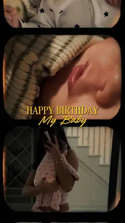Birthday my baby