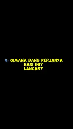 Gimana kerjanya bang