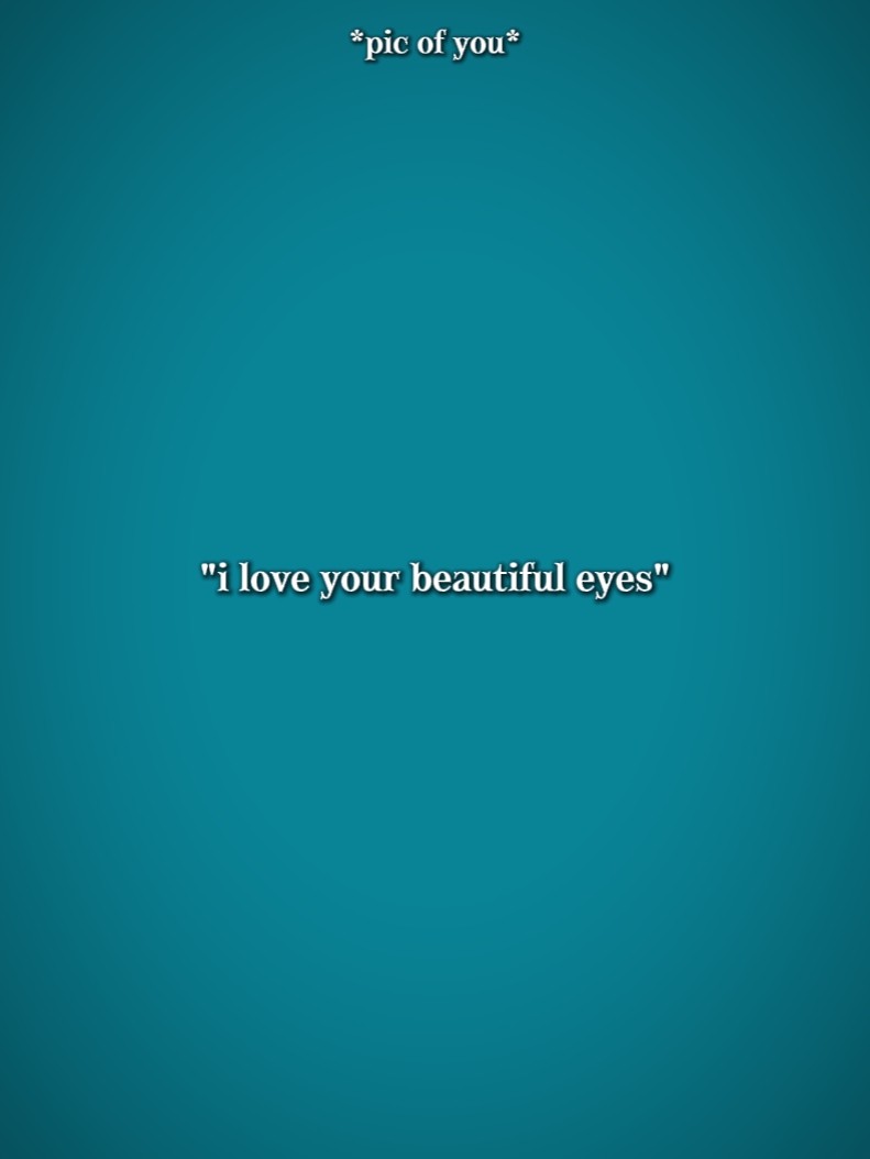 J'aime tes yeux 