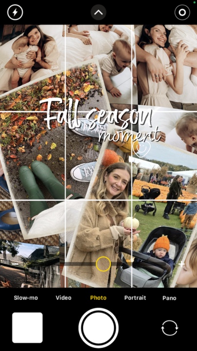 Fall season moments