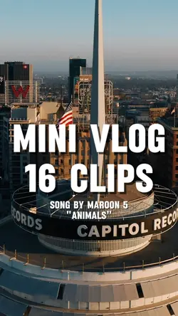 Mini Vlog 16 Clips