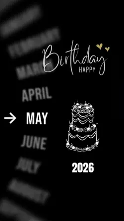 BIRTHDAY MAY