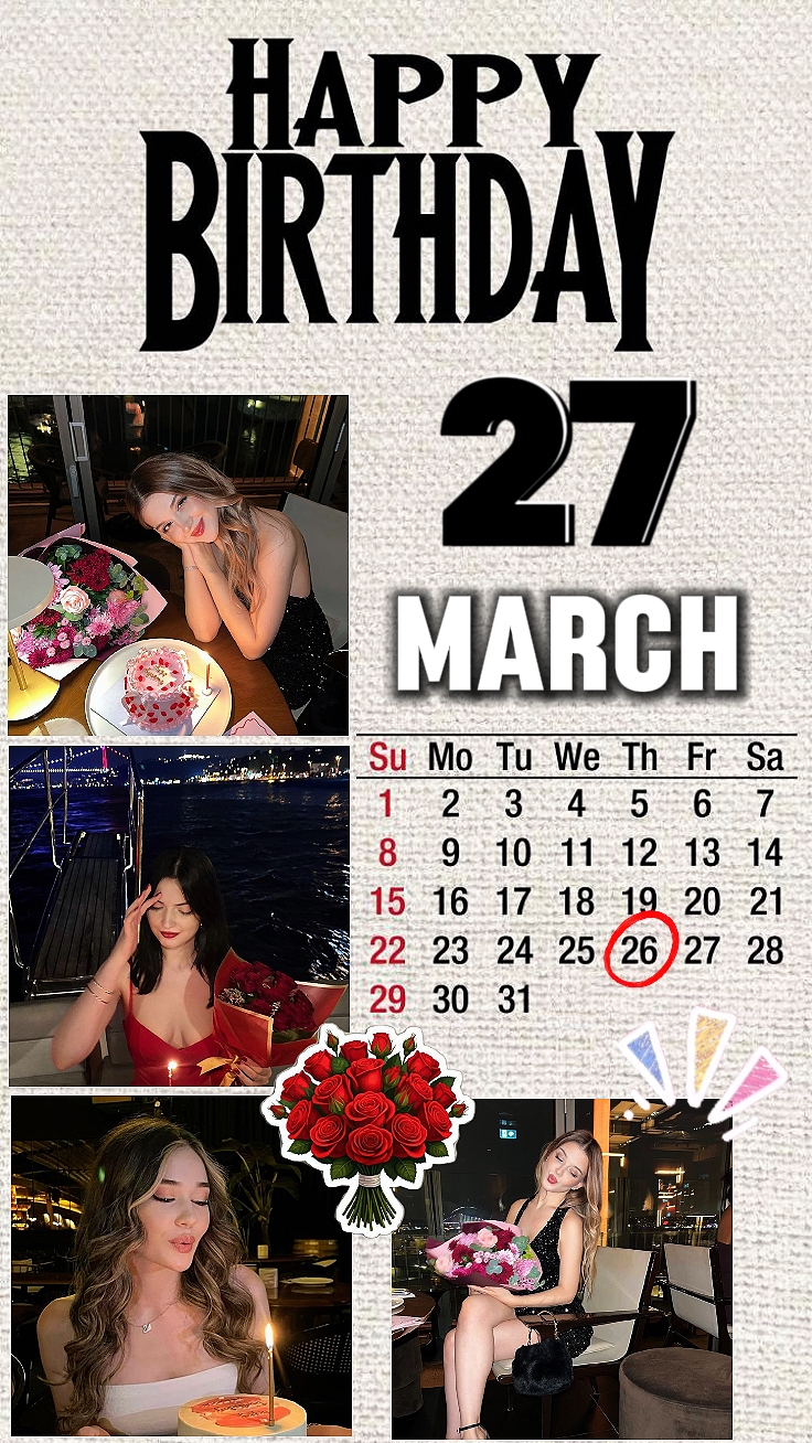 Geburtstag 27. März 