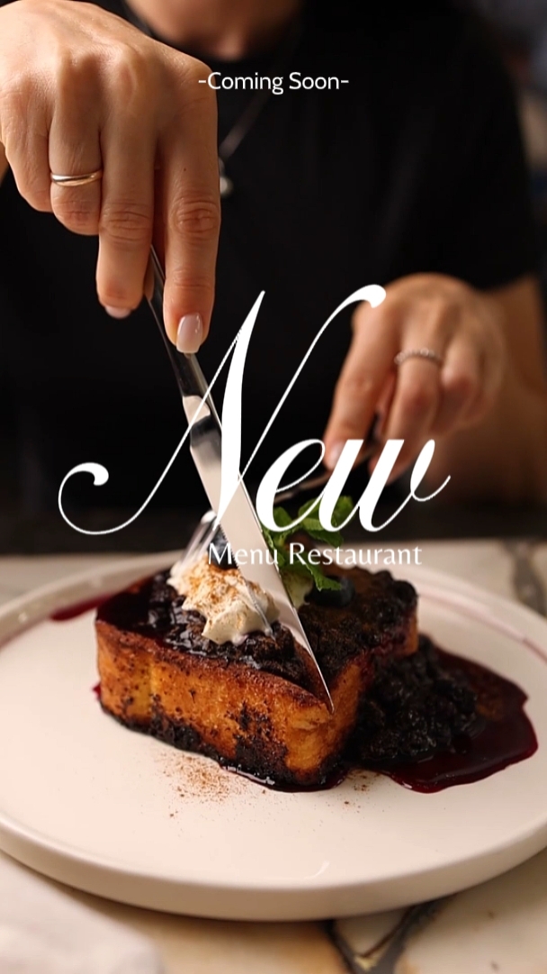 menu à venir
