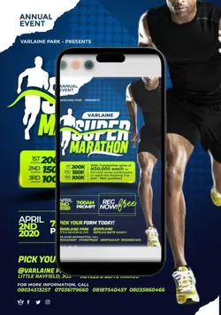 EVENT MARATHON FLYER