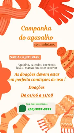 Campanha agasalho 