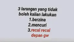 recall" depan gw