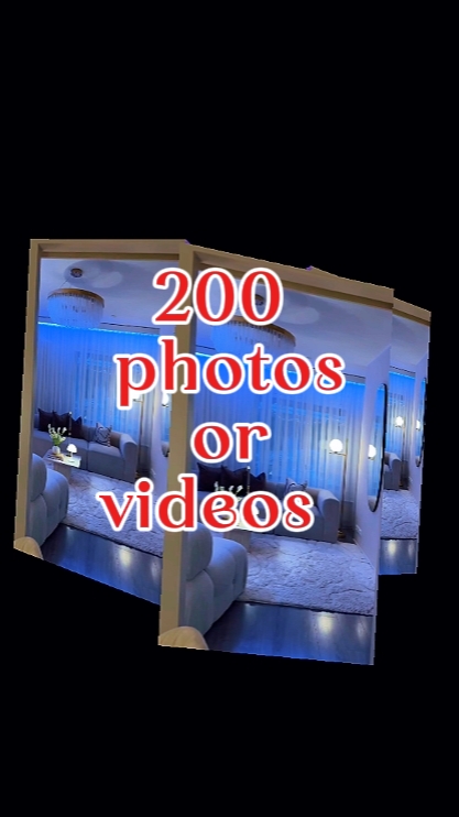 200 photos or videos