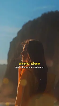 when you feel weak