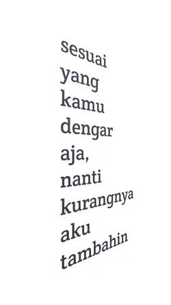 KURANGNYA AKU TAMBAH