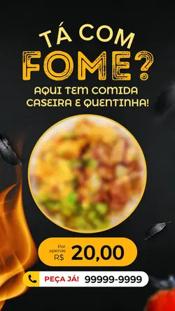 Tá com fome?