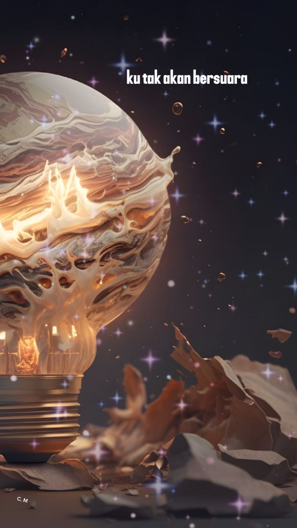 ku tak akan bersuara