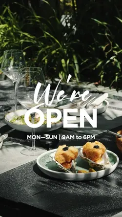 We Are Open