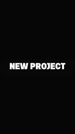 New project