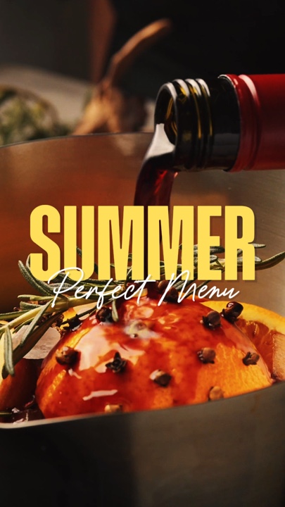 Menú de Verano